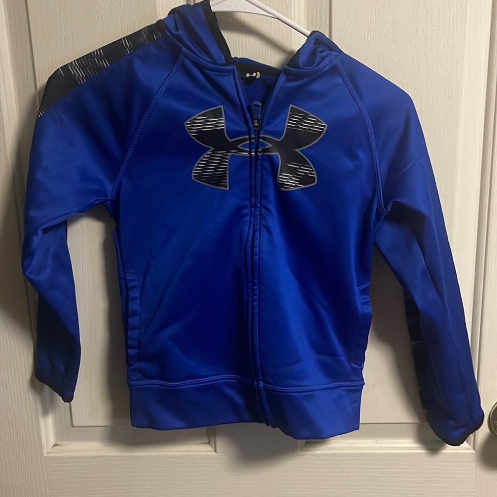 Blue Under Armour jacket size 7